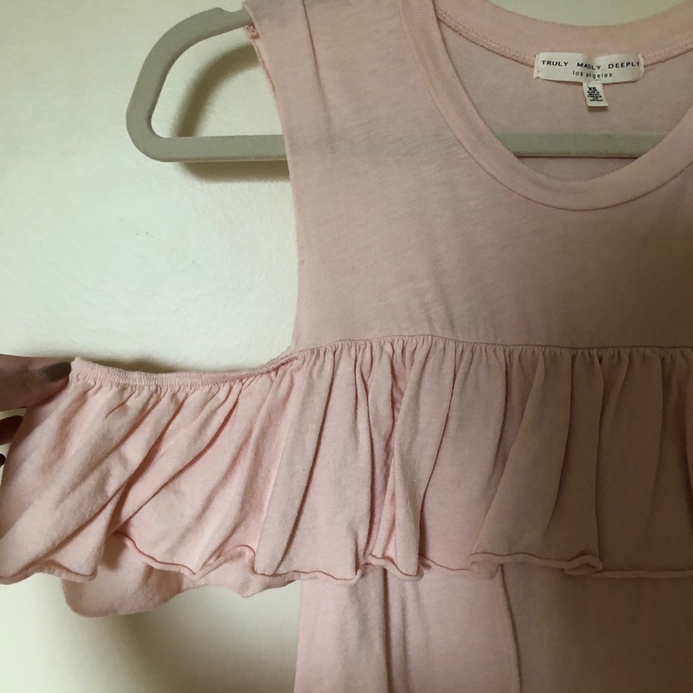 Truly Madly Deeply - Jordanna cold shoulder top - Picture 3 of 6